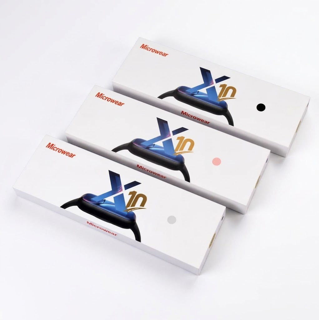 Relógio de pulso digital Smartwatch Microwear X10