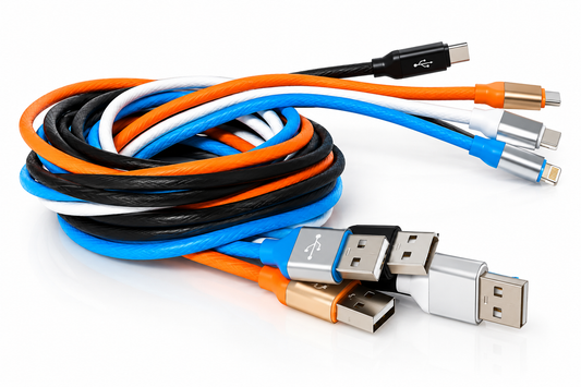 Cabo USB-A para USB-C (Tipo-C) – Várias Cores ( 1 Metro )