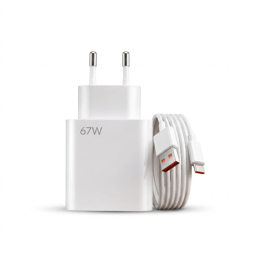 Carregador USB completo Fonte Xiaomi 67W original