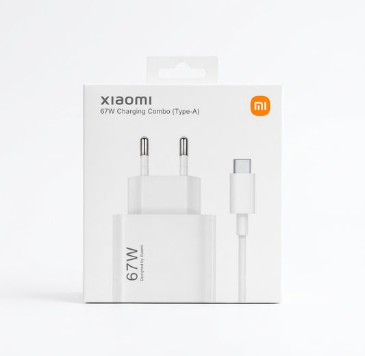 Carregador USB completo Fonte Xiaomi 67W original