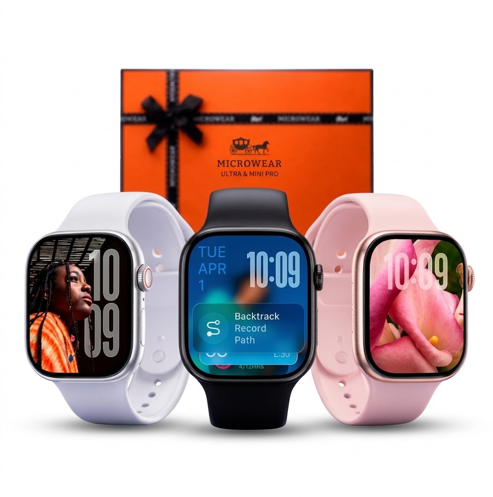 Relógio de pulso digital Smartwatch Microwear W11 Mini Pro 42mm