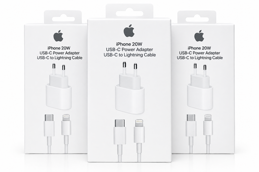 Carregador Iphone original  20W USB-C com Cabo Lightning ( kit )